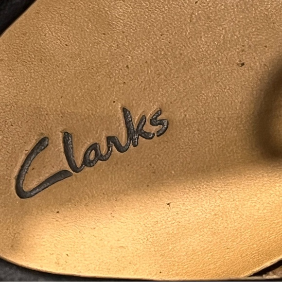 Men’s Clarks Black Leather Wallabees Shoes size 10.5 main image 9
